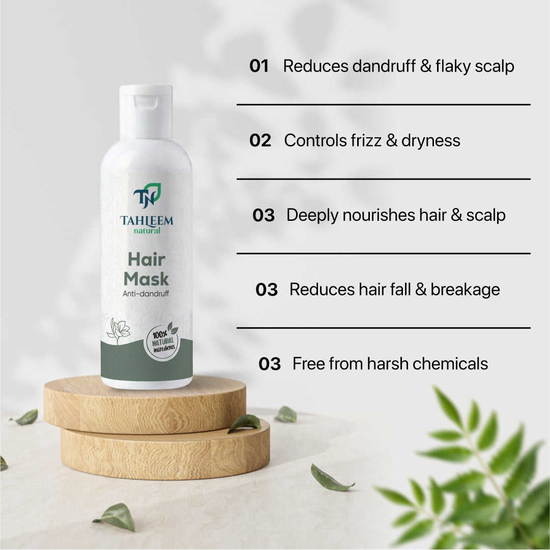 Herbal Nourishing Hair Gel Mask