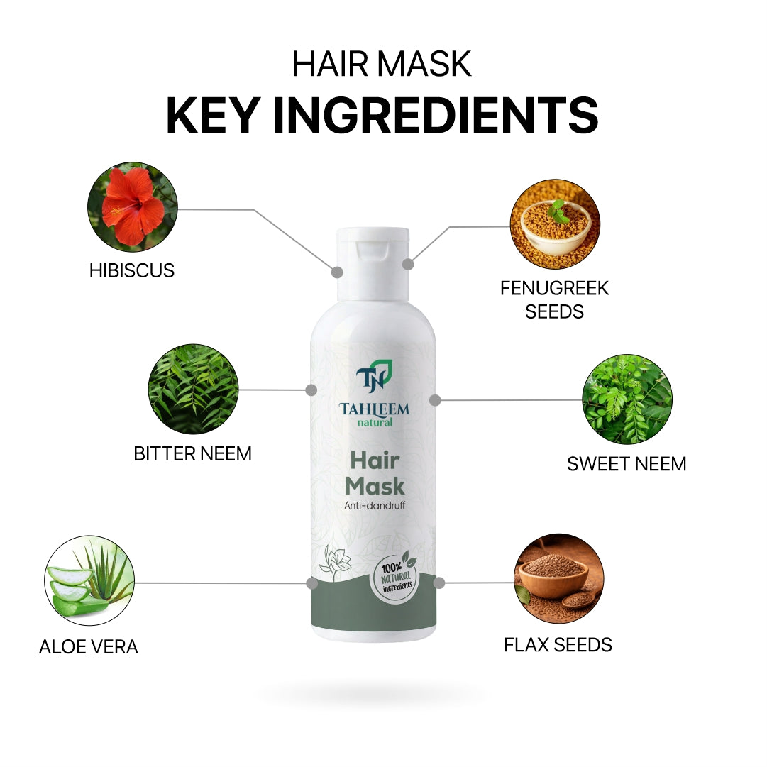 Herbal Nourishing Hair Gel Mask
