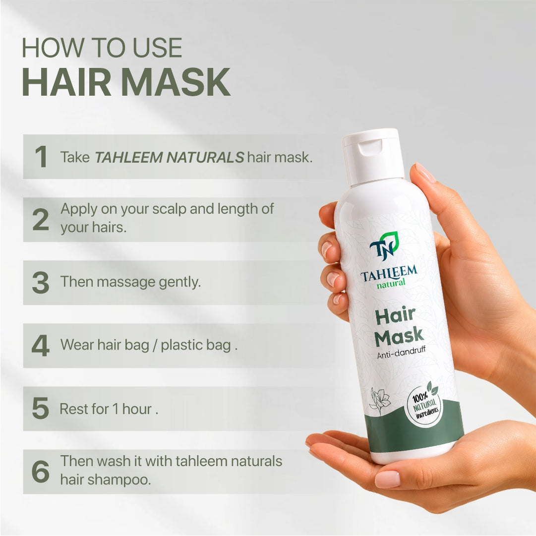 Herbal Nourishing Hair Gel Mask