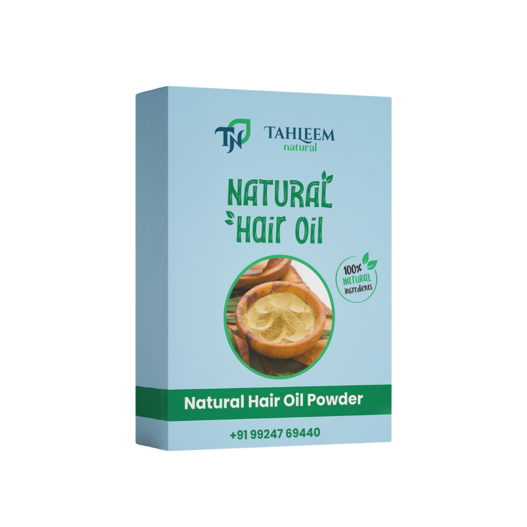 Natural Hair Oil Powder