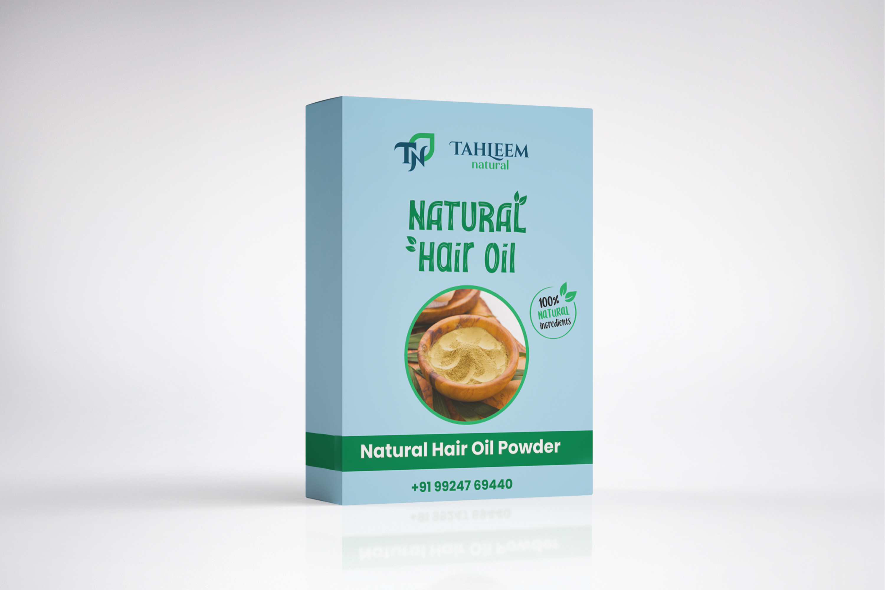 Natural Hair Oil Powder